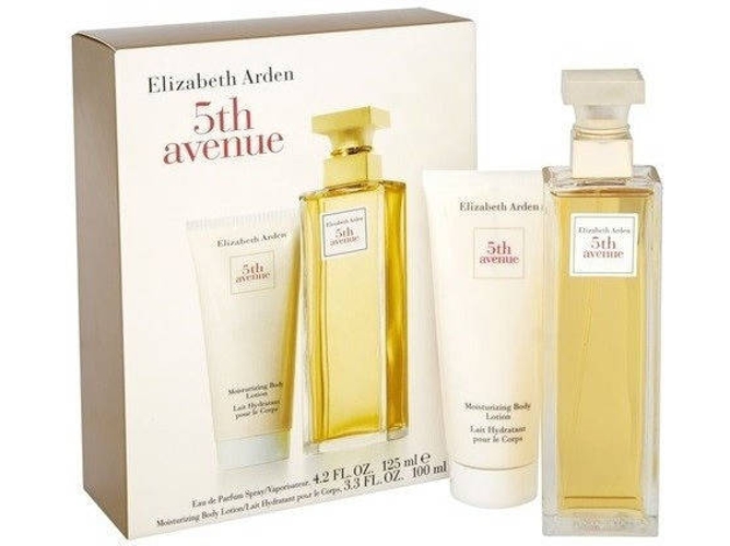 Cofre ELIZABETH ARDEN 5Th Avenue Edp 125 ml Spray + Loción Corporal 100 ml