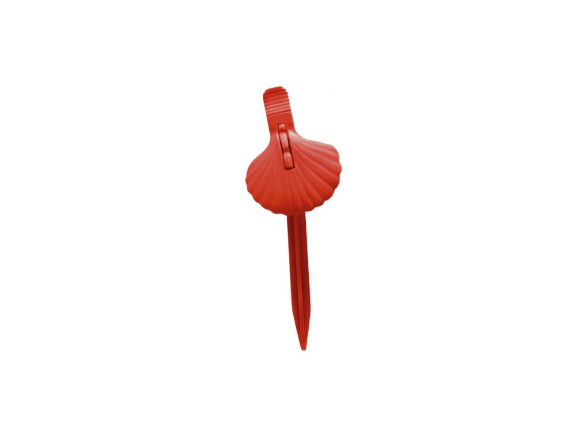 Clavos de Toalla de Plástico Marbueno Rojo 23x11x4 cm Marbueno Verano