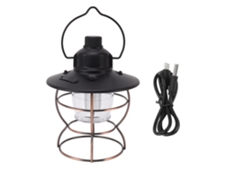 Linterna LED portátil para camping CHABERLU con 3 modos de luz.