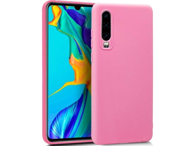 Carcasa Huawei P30 COOL Silicona Rosa