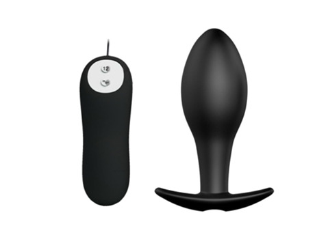Estimulador PRETTY LOVE Plug Anal 12 Velocidades Con Mando