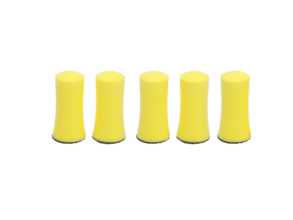 Kit De 5 Bloques De Lijado Manual Con Almohadilla Redonda De 1 Pulgada Para Pulido De Automóviles.