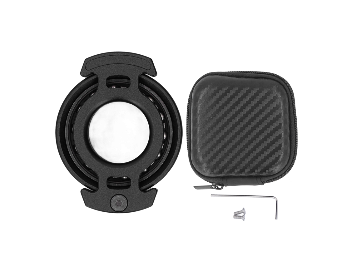 -gyroscopio De Dedos Anillo De Metal Rotatorio Juguete De Descompresión Con Llave Y Tornillos Negro Para Aliviar Ansiedad