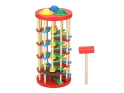 Escalera De Bolas De Madera Para Niños - Juguete Educativo Para El Desarrollo De La Inteligencia En Edad Preescolar