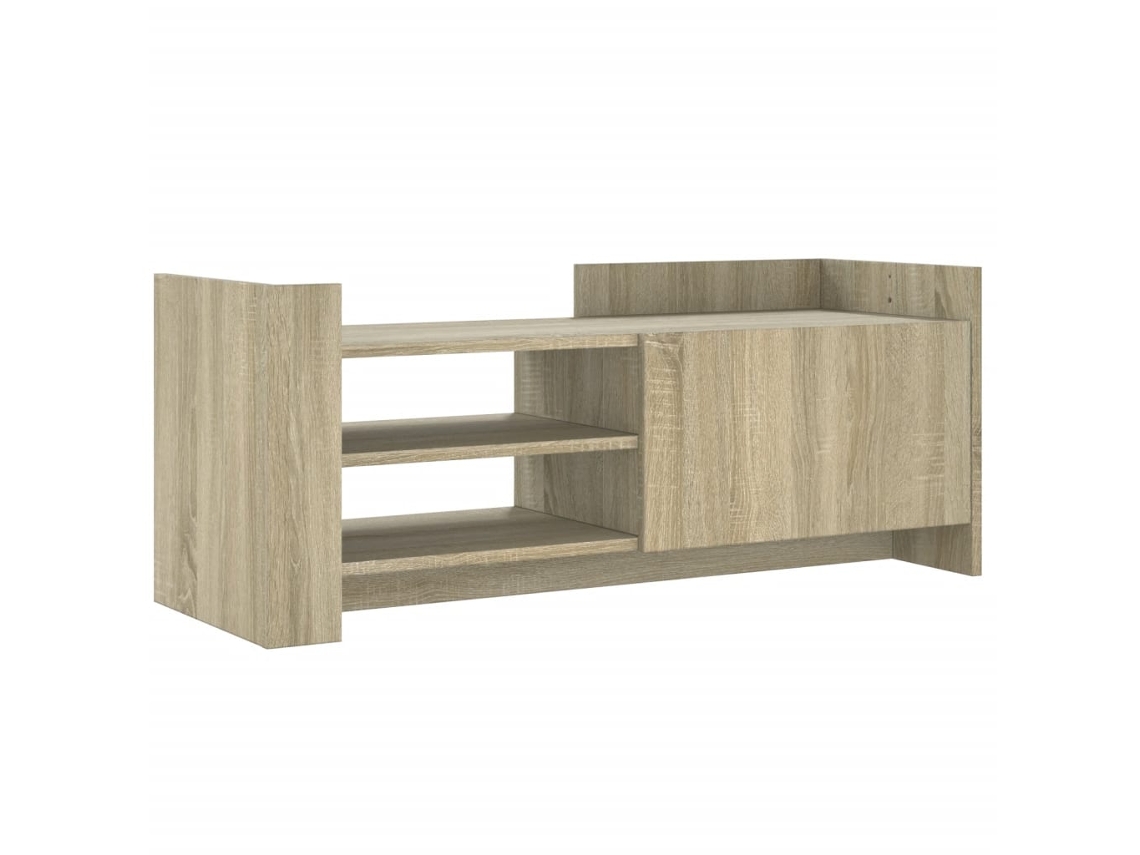 Maison Exclusive - Mueble Para Tv Madera Contrachapada Color Roble 100x35x40 Cm