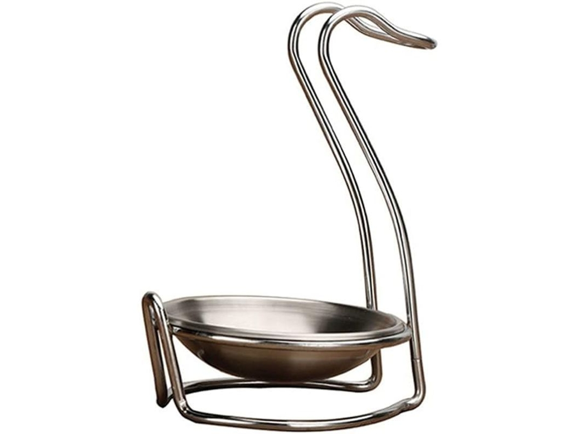 Soporte Vertical Para Cucharas De Sopa Con Forma De Cisne De Acero Inoxidable Para Mesa Y Cocina.