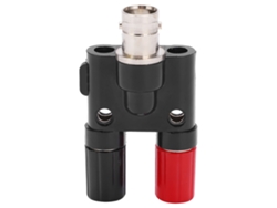 Conector Adaptador Bnc Hembra A Pin Paralelo De 4 Mm U25 Para Equipos De Prueba Eléctrica.
