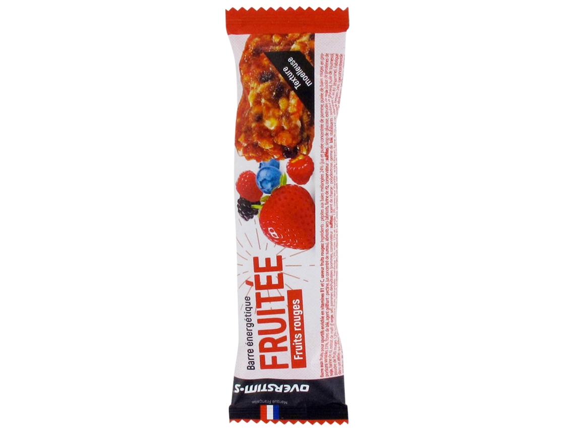 Barra de Frutas 32 gSabor : Frutos Rojos OVERSTIMS