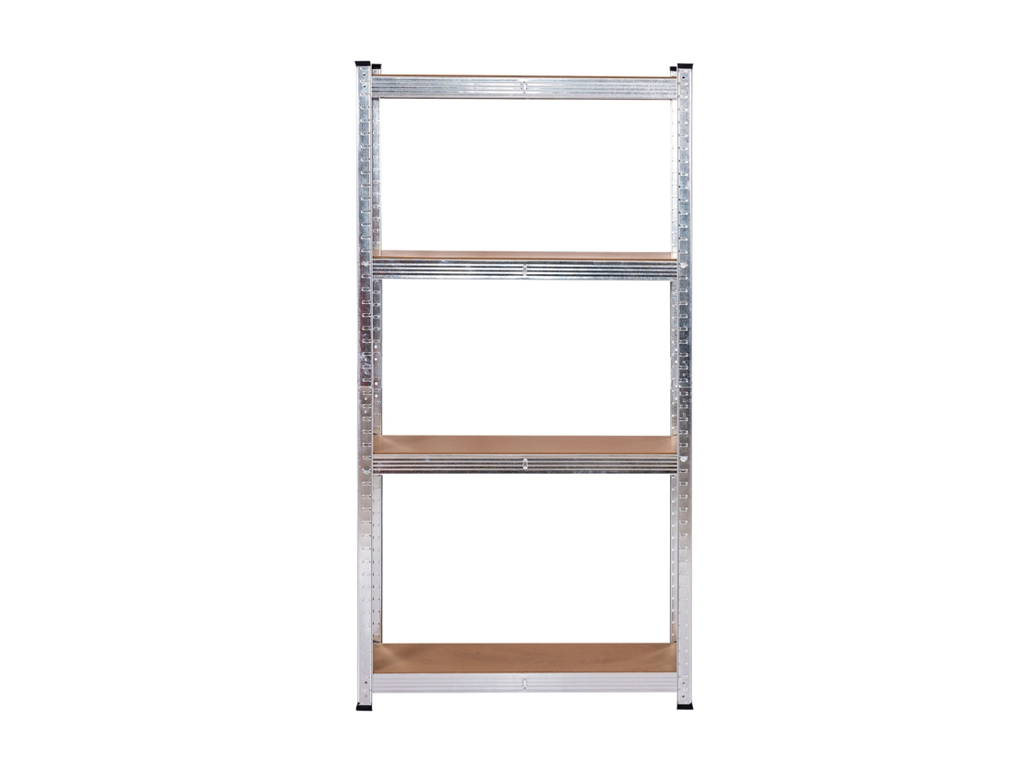 Estante De Metal Galvanizado En Catter Kitter House Max Pro 60X30X148 Cm Con 4 Baldas Regulables Soporta Hasta 240 Kg