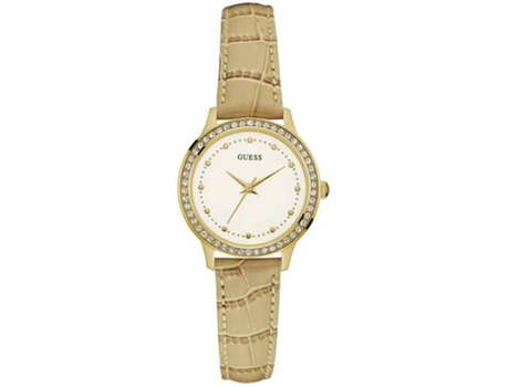 Reloj GUESS W0648L3 Mujer (Piel - Dorado)