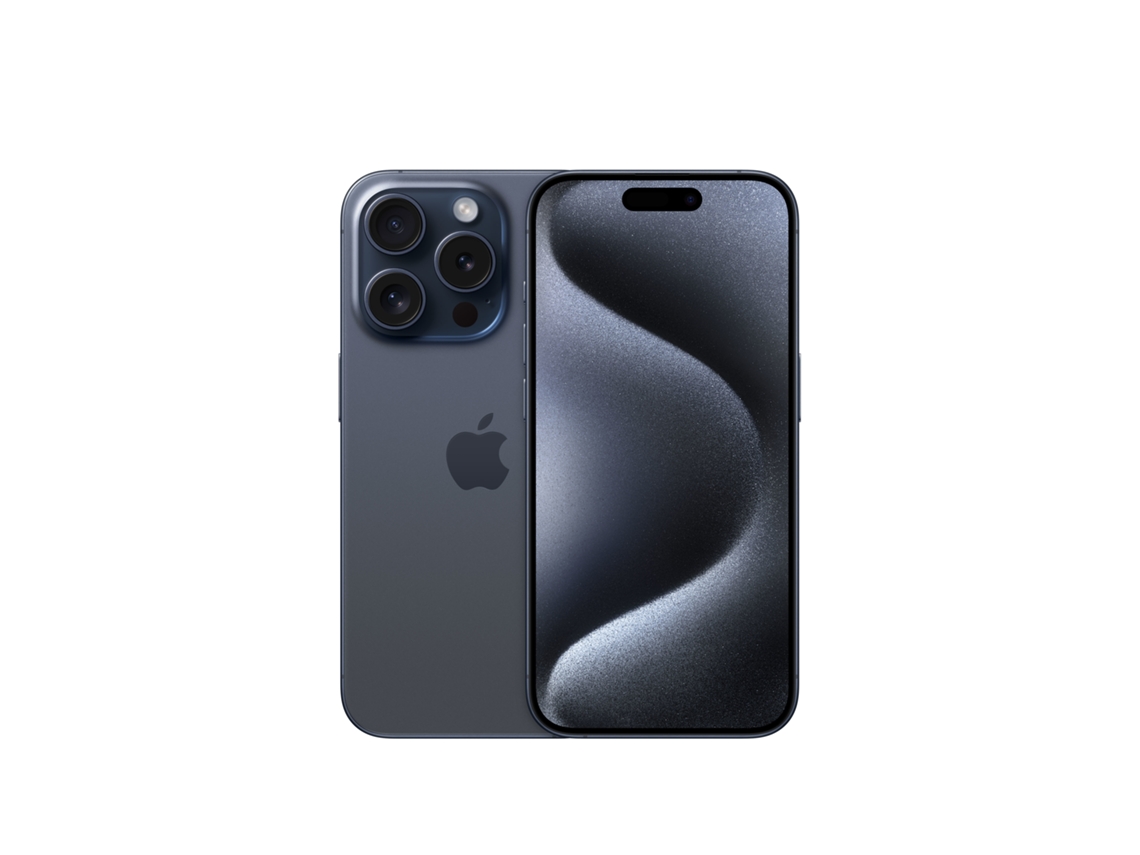 Smartphone Iphone 15 Pro 128 Gb Azul Reacondicionado Señales De Uso