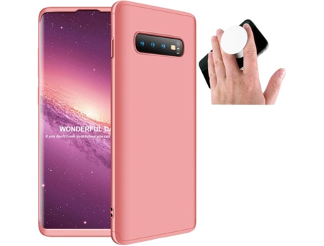 Carcasa y Popsocket Samsung S10 Plus Slim armor 360º