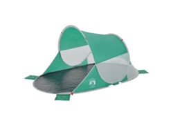Tienda de playa pop-up impermeable VIDAXL verde agua