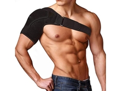 Soporte De Compresión Para Hombro Healthy Lab Co Para Hombres Y Mujeres Para El Dolor De Hombro, Artritis Y Dolor De Brazo.