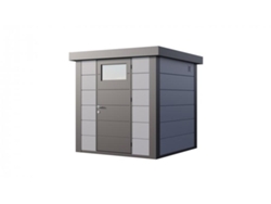 Caseta de Jardin metálica NH2 | Gris Claro | 208 x 208 - NOVO HABITAT