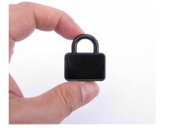Grabadora digital de 32 GB con activación por voz, grabadora de audio espía, dictáfono pequeño, mini grabadora oculta Yizhood (negra)