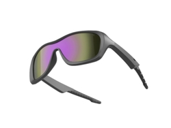 Gafas Protectoras Inteligentes Con Funciones Que Incluyen Raducción De Voz Por Ia, Reproducción De Música Y Realización De Llamadas. Púrpura Czhhmart