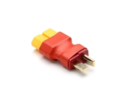 Conector adaptador Amass Xt60 hembra a conector T macho para modelos RC