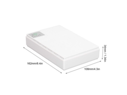 2026dz-mini Ups Batería De Reserva 8800mah 5v 9v 12v 15v 24v Poe Para Cámara Router Suministro De Energía Ininterrumpida Plug Eu