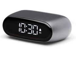 Reloj Despertador LEXON Minut (Digital - Gris)