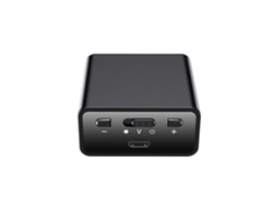 Mini grabadora de voz activada por voz, 4 GB, magnética, para conferencias y reuniones, Yizhood (negra)