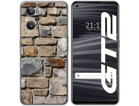 Carcasa para Realme GT 2 5G TUMUNDOSMARTPHONE Dibujos Ladrillo 03 Multicolor