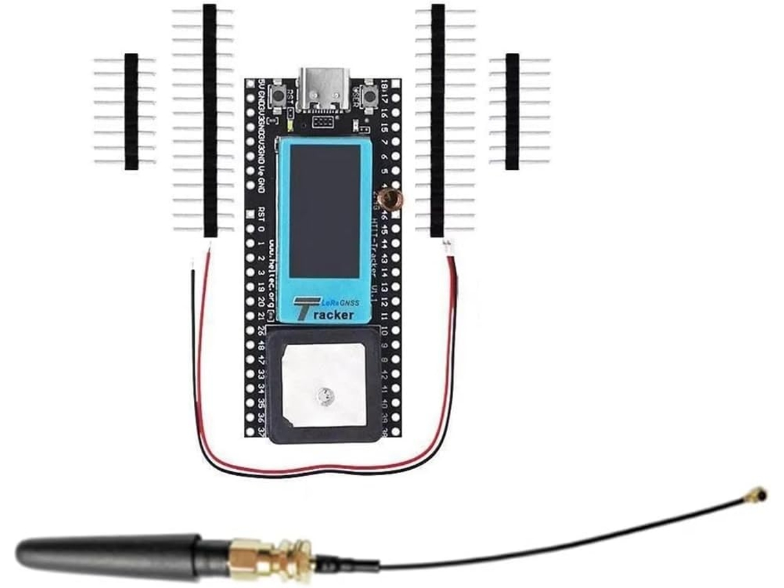 Localizador Inalámbrico Lora Esp32 Meshtastic Asset Sx1262 Wi-fi Bluetooth Gps 433 510mhz Para Bicicleta Y Coche