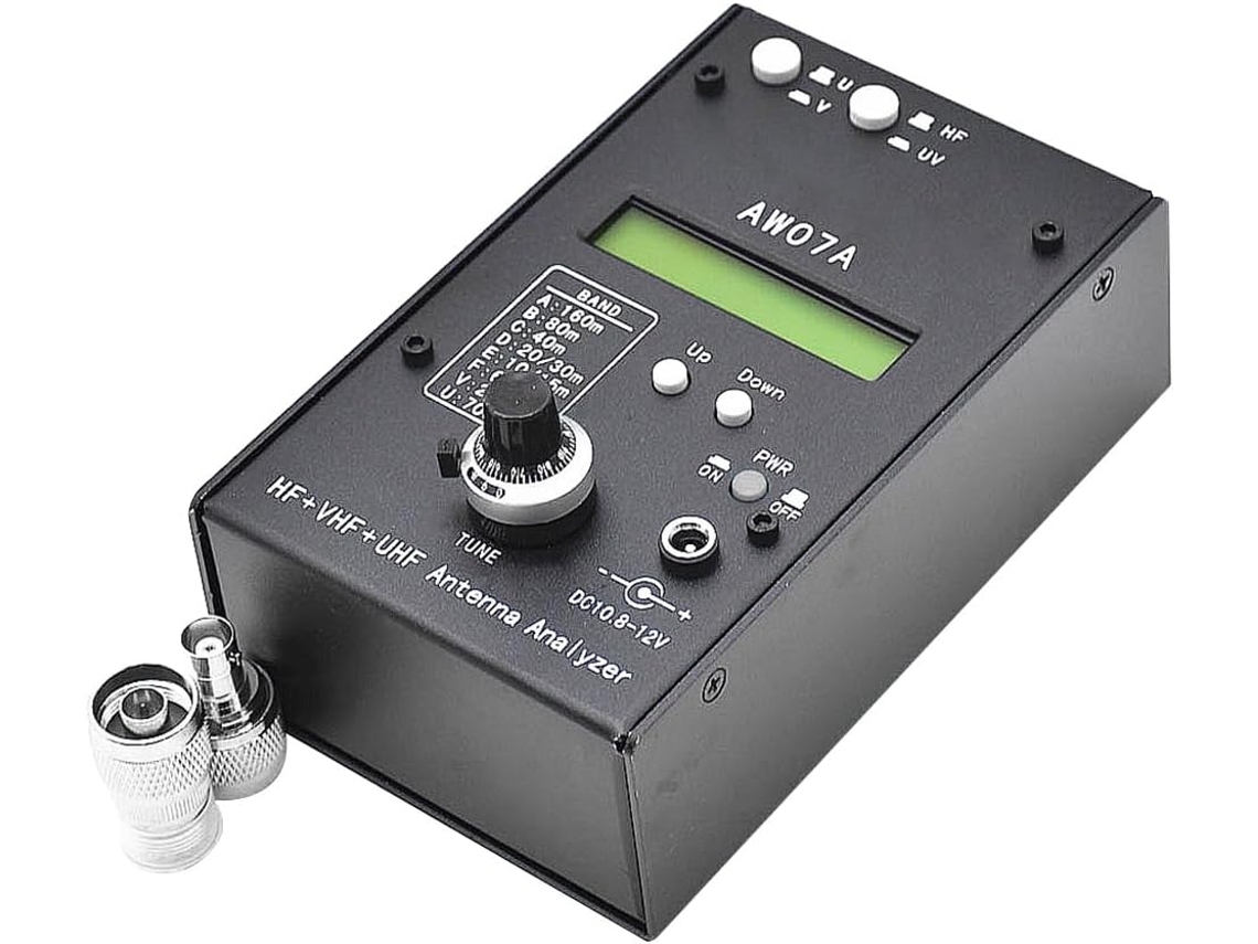 Analizador De Antenas Multibanda Medidor De Roe Red Hf/vhf Uhf