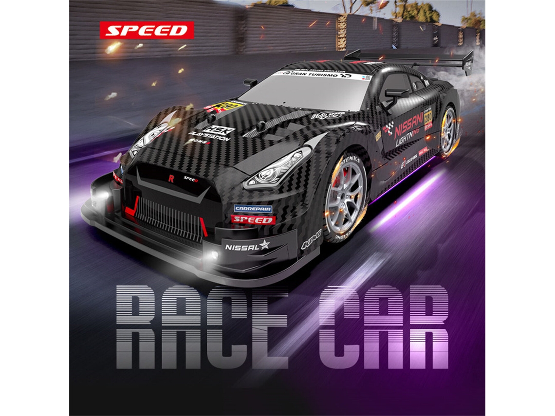 Verdexjrc Xj-1996 Rtr 1/16 2.4g 4wd Drift Rc Mini Led Alta Velocidad On-road Regalo Niños