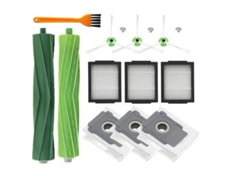 Escova lateral com filtro hepa para irobot roomba i7 i7+ i6 i8 i3 plus e5 e6