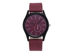 Reloj De Cuarzo Informal Para Hombre Y Mujer Con Correa De Cuero: Un Regalo Moderno Y Deportivo.