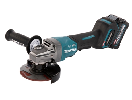 MAKITA GA013GM201 Miniamoladora BL 40Vmax XGT 125mm Palanca 4Ah 2 bat. AFT Makpac