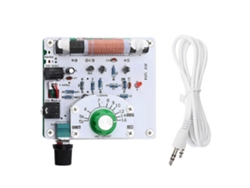 Kit transmisor de radio MW AM 525 1605 kHz, placa de circuito impreso de 6 V para aficionados a la radio, placa base GOKOCO