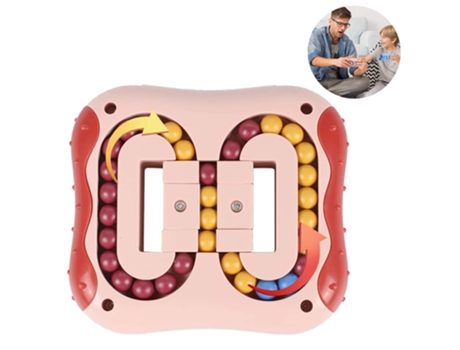Frijol mágico giratorio, juguetes para niños y adultos, juego de frijol mágico giratorio, juguetes de juego IQ de frijol mágico unisex que pueden m...