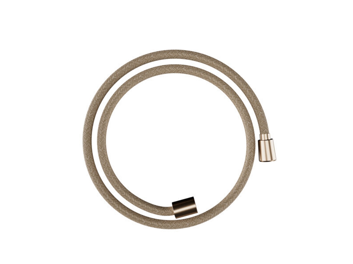 flexo de ducha textil HANSGROHE Designflex, longitud 1250mm, 28220, Color: Bronce cepillado