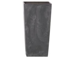Maceta PROSPERPLAST Urbi Square Beton Efect (Gris - 17 x 17 x 32.5 cm)
