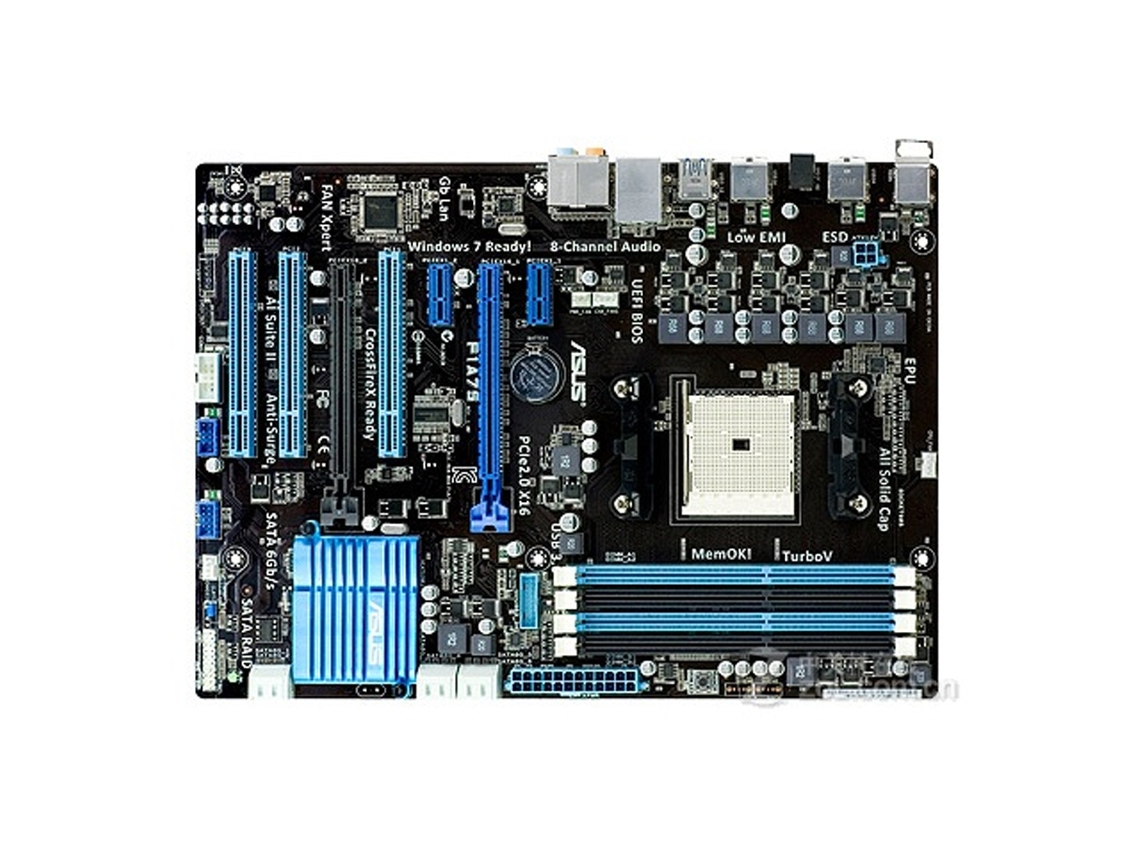 Placa Base Asus F1a75(socket Fm1 - Amd A75 - Ddr3 - Atx)