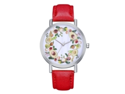 Reloj De Pulsera De Cuarzo Para Mujer Con Correa De Cuero, Esfera Analógica Redonda, Regalo.