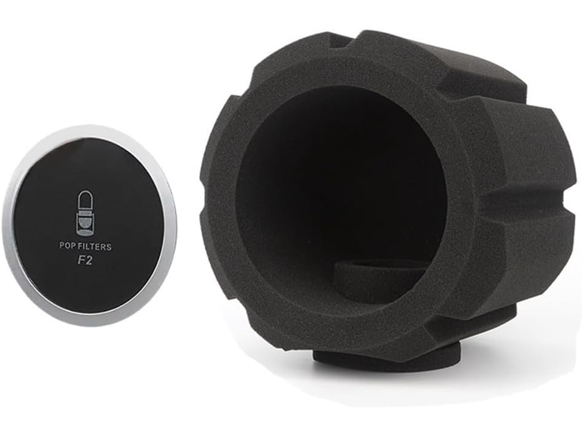 Filtro De Esponja De Energía Eólica Para Micrófono F2 Sonsonofrapping Para Filtrar La Voz Negra