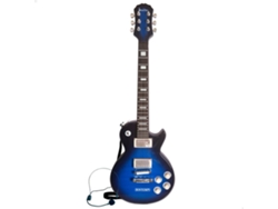 Guitarra Eléctrica de Juguete Rock 68,5 Cm  con Micrófono Bontempi COLORBABY