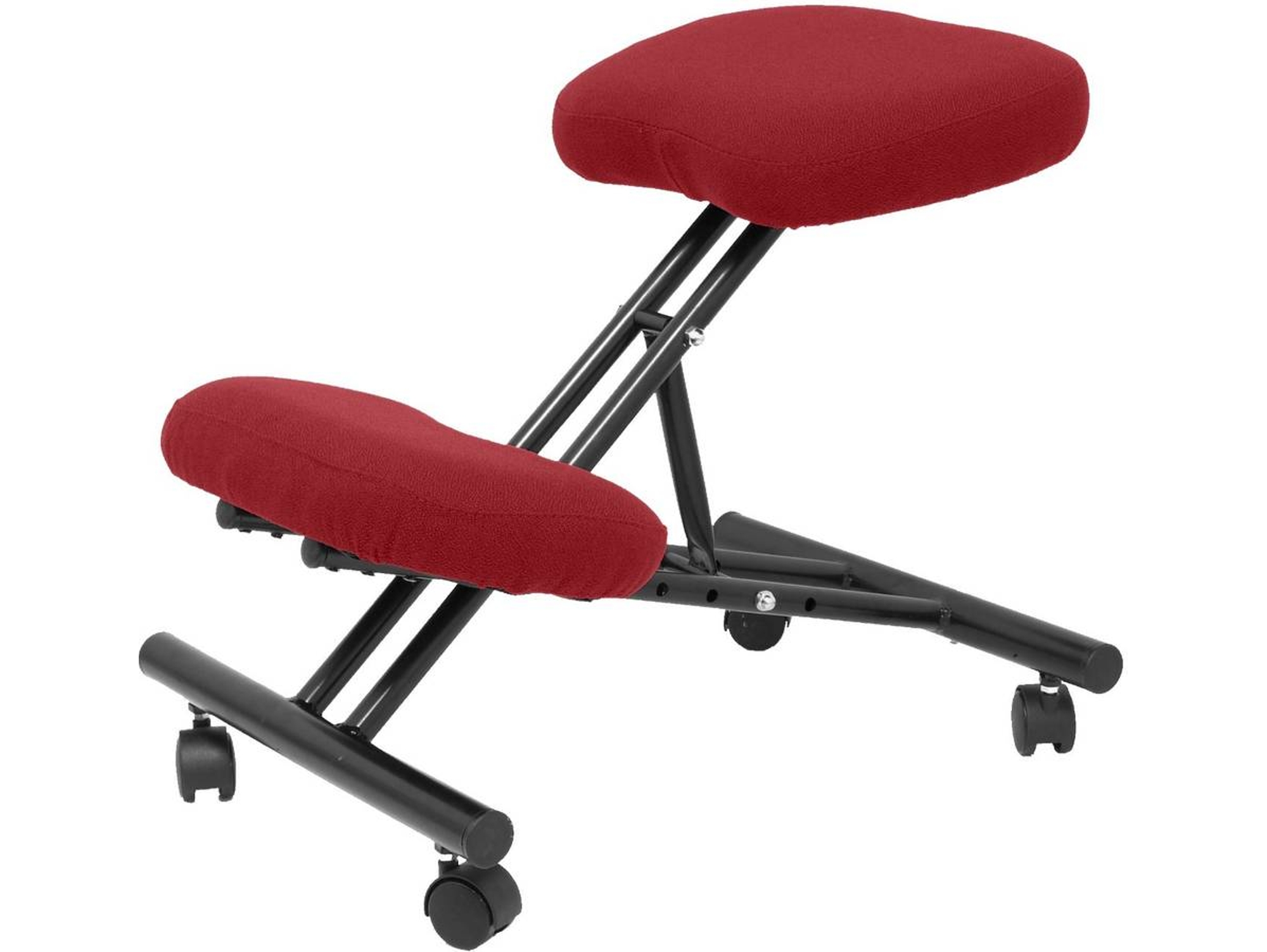 Silla de Escritorio Operativa PYC Mahora Rojo (Sin Brazos - Tejido)