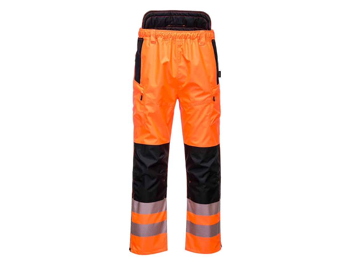 Pantalón Pw3 Extreme De Alta Visibilidad Amarillo Negro / 5xl