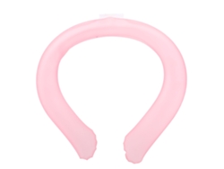 Ymsl Collar De Enfriamiento Portátil Reutilizable Para Cuello, Tubo Enfriador Para Actividades Al Aire Libre, Relief En Clima Caliente, Rosa Hxl