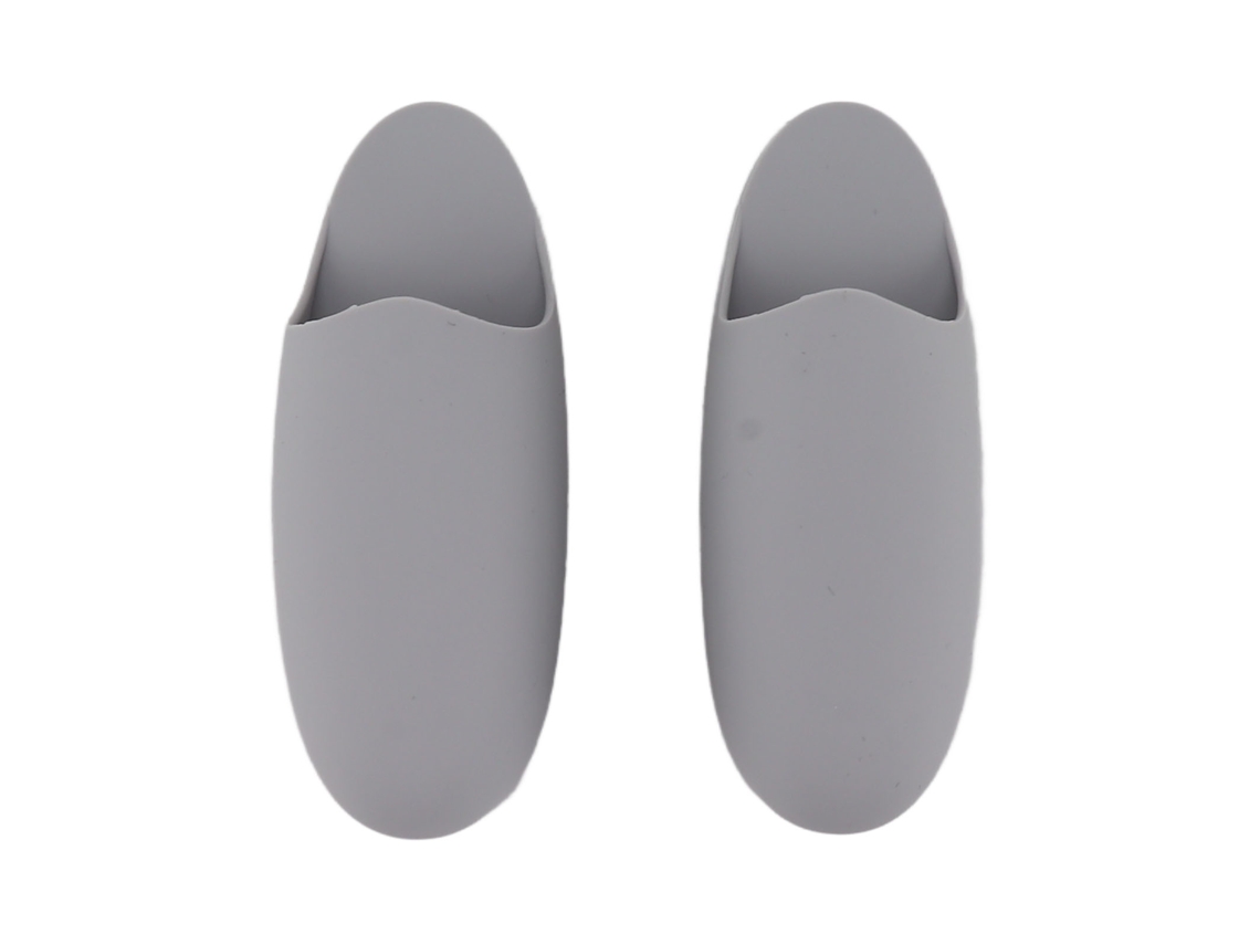 2 Soportes De Silicona Para Cepillos De Dientes De Montaje En Pared, Estante De Almacenamiento Pequeño Para Cocina Y Baño, Color Gris.