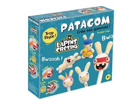 Plastilina GRAINE CRÉATIVE Patagom Diy Box Haz tus propias gomas Rabbids
