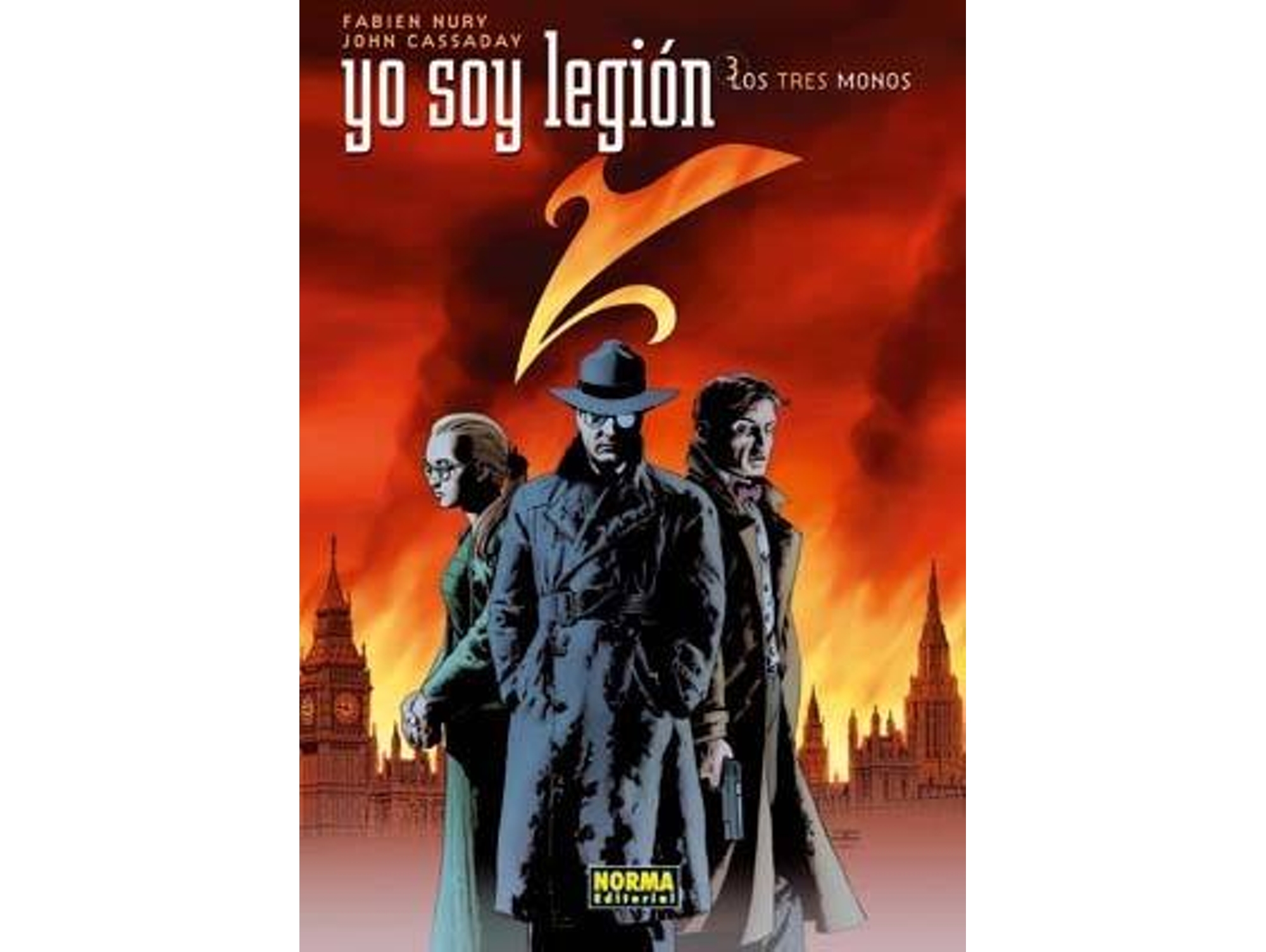Libro Yo Soy Legion, 3 Los Tres Monos