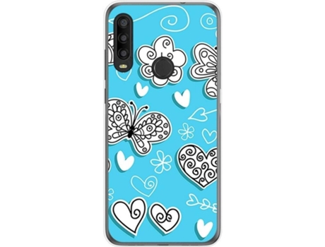Carcasa Alcatel 1SE 2020 TUMUNDOSMARTPHONE Dibujos Multicolor