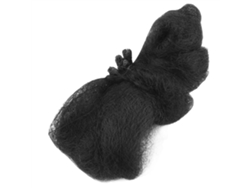 Malla de nailon negro para pájaros, ideal para jardinería y agricultura.