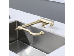 Grifo de cocina plegable de latón