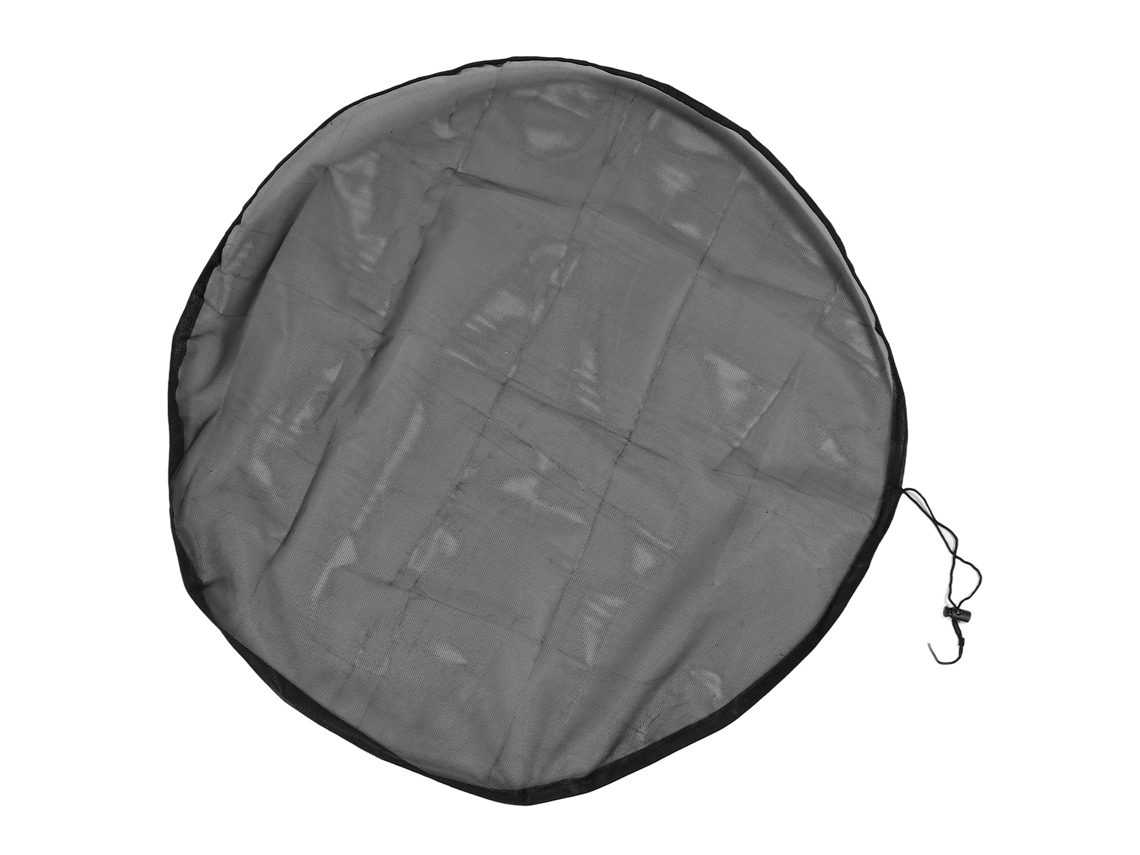 Cubierta De Malla Para Barril De Lluvia Con Cordón Elástico, Filtro De Hojas, Jardín Exterior, 95 Cm